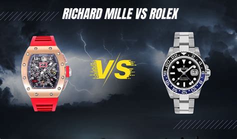 Rolex vs richard mille